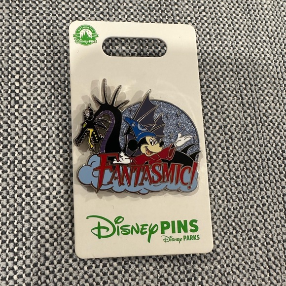 2023 Disney Parks DHS Fantasmic Sorcerer Mickey Mouse Maleficent Dragon Pin BNWT - Picture 2 of 3